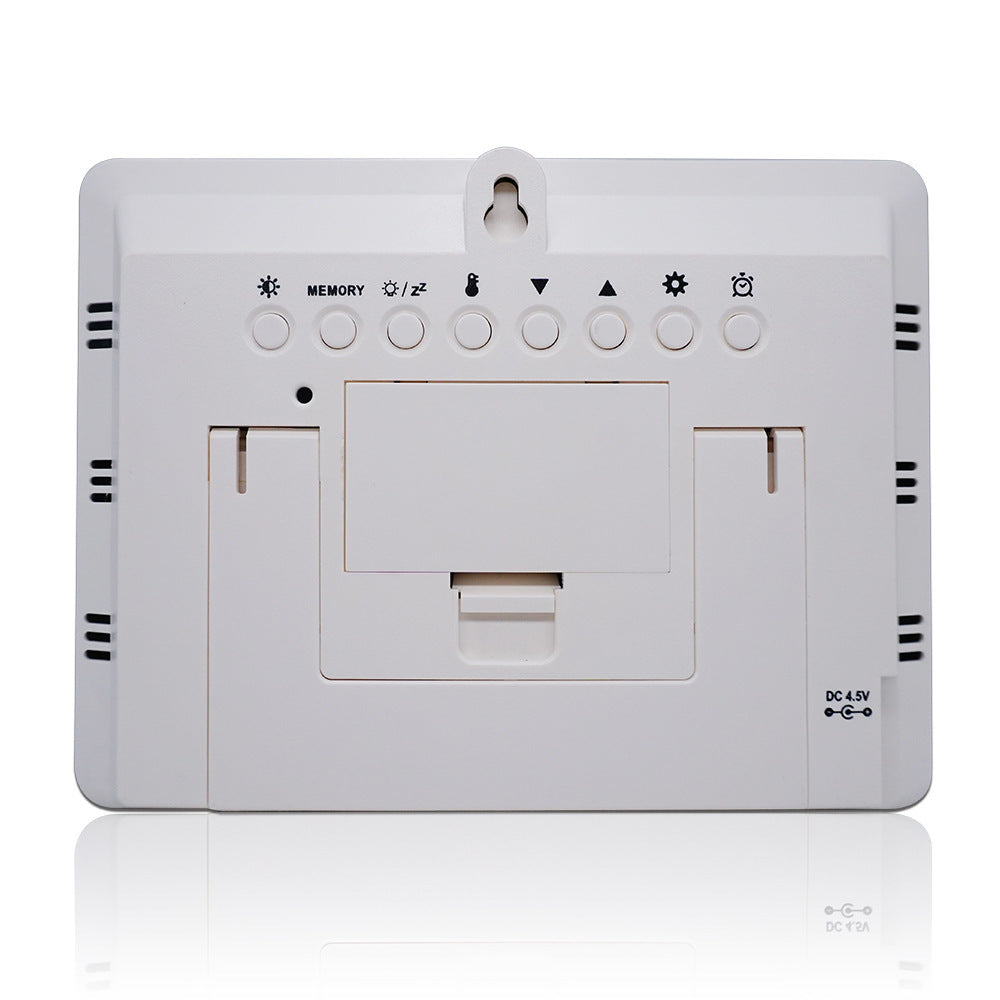 Multifunctional LCD Weather Clock