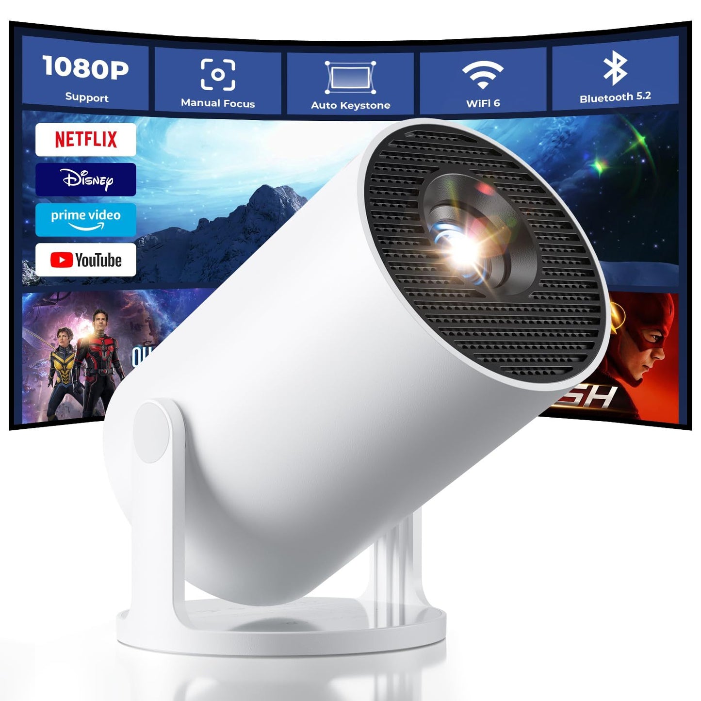 HY300 Small Portable Projector