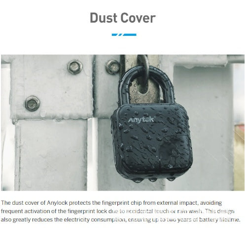 Smart L3 Fingerprint Padlock