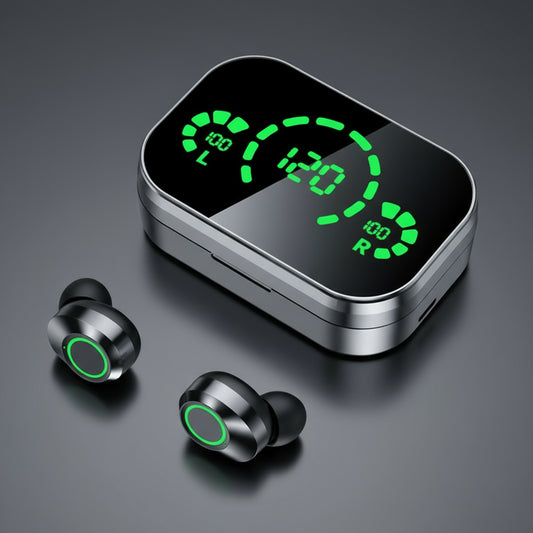 YD03 Smart Display Wireless Earbuds – LED Case + Touch Controls